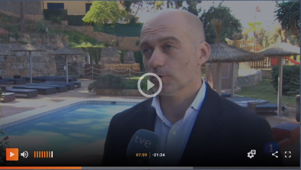 Raúl Villacampa, presidente de Bikefriendly, sobre el cicloturismo en Baleares en TVE