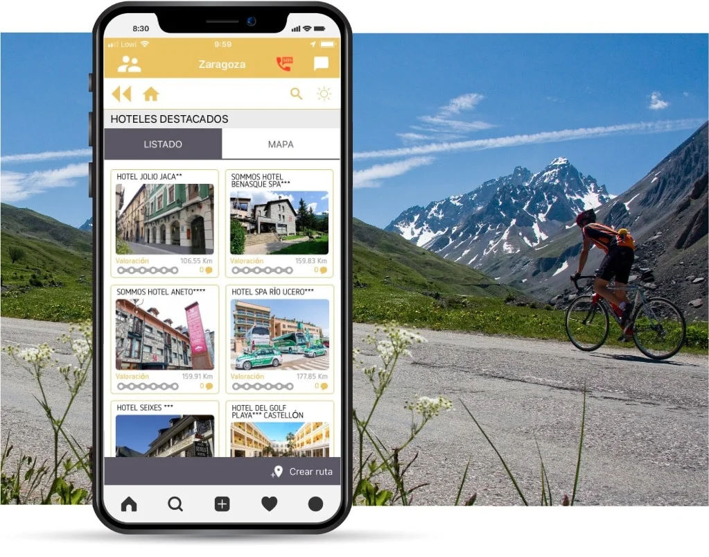 quiero Prescribir Chorrito App Bikefriendly - La aplicación más completa para el cicloturista