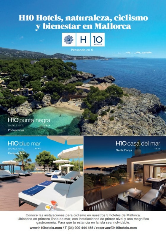 Bannre H10 Hoteles - Hoteles para ciclistas en Mallorca