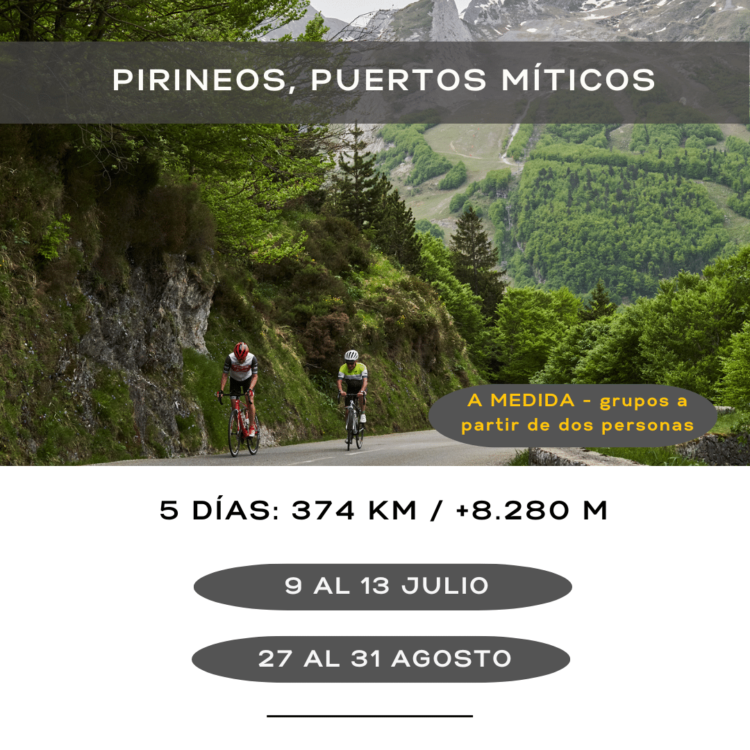 Bikefriendly Pirineoa puertos miticos viaje Bikefriendly