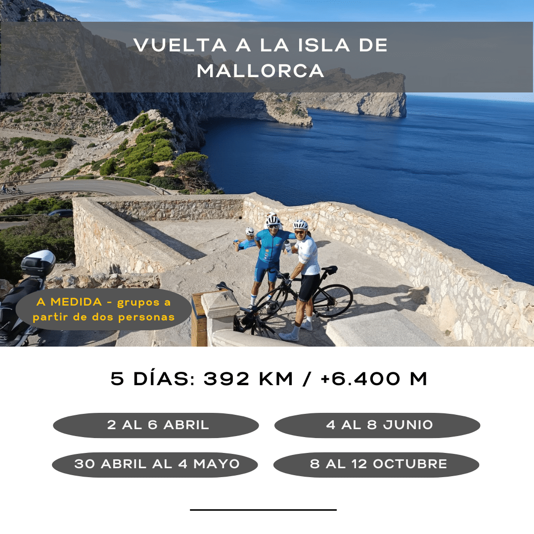 Bikefriendly Vuelta a Mallorca viaje Bikefriendly